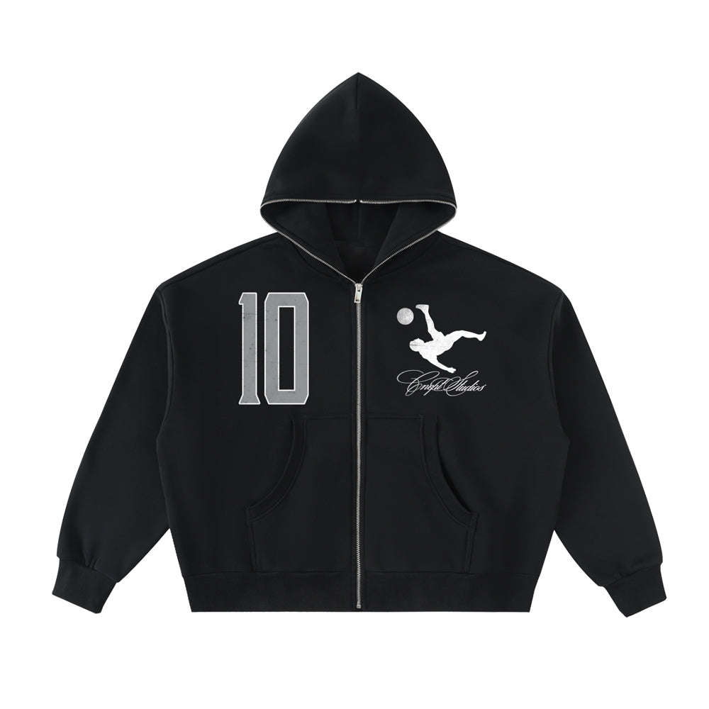 KICKIN IT ZIP-UP HOODY