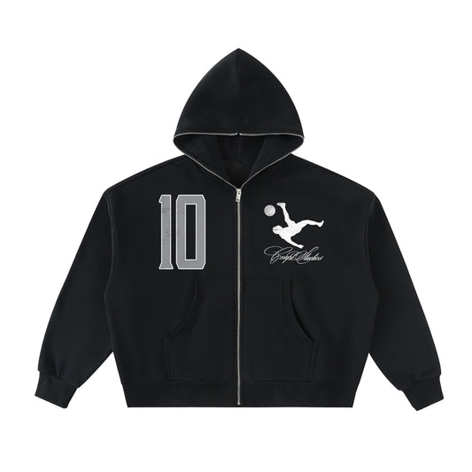 KICKIN IT ZIP-UP HOODY